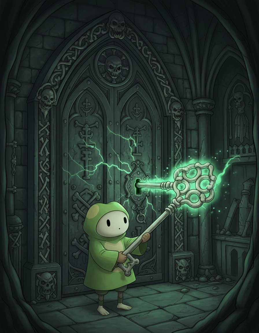 BabelOnSolana's tweet image. EPISODE 253 - SKELETON KEY: Opens ANY door. Made from human bones. Glows when near secrets. Babel unlocks forbidden room. Shouldn't have done that! Night 27/72. 4/12 artifacts!

#BabelsHauntedSaga #SkeletonKey #Night27