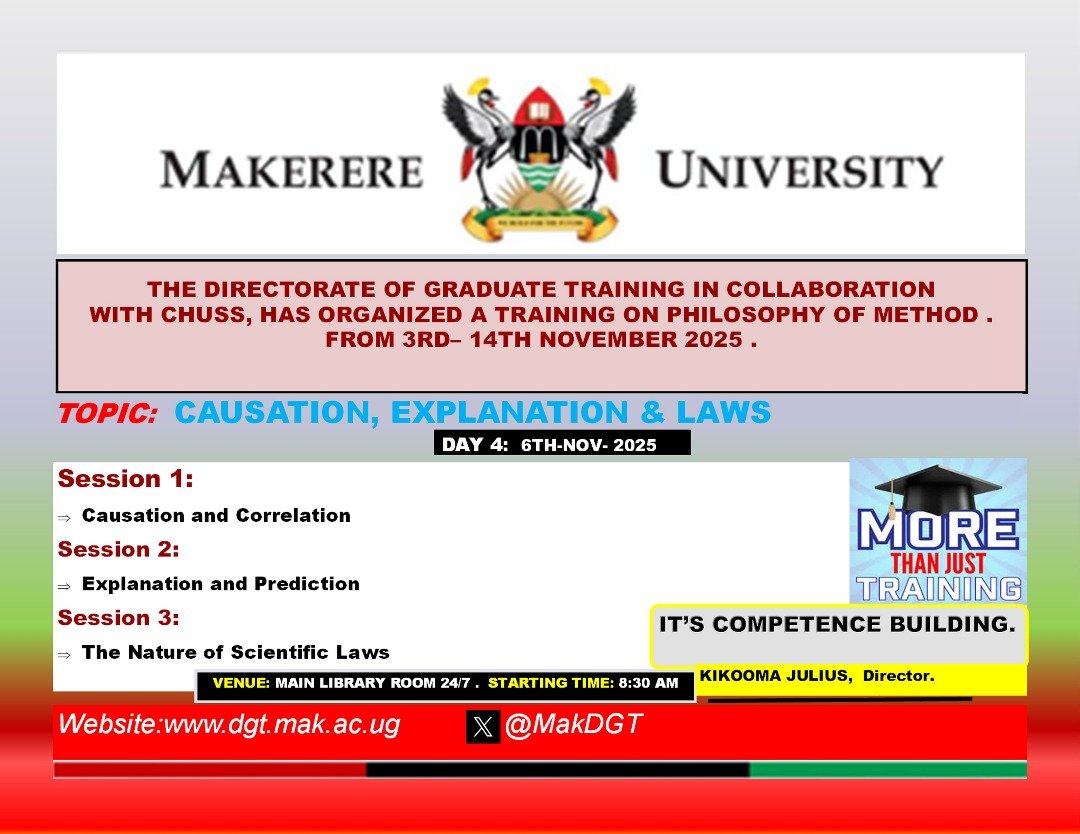 Mak Directorate of Graduate Training tweet media