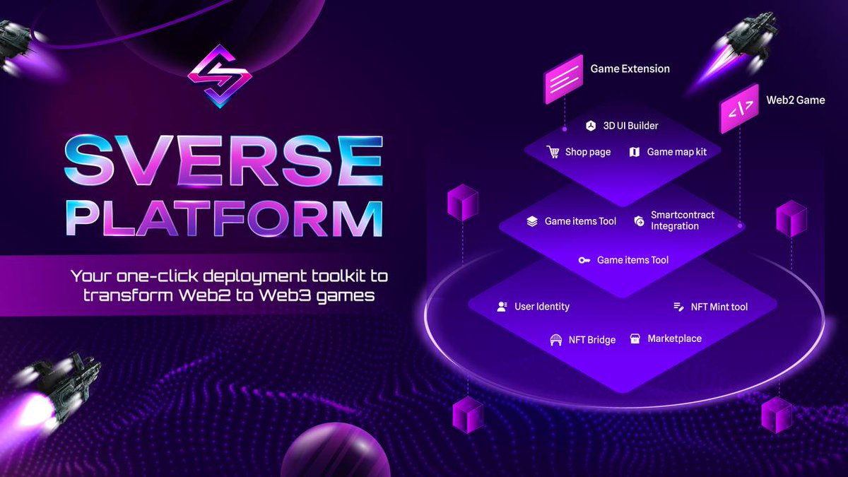 r0mance's tweet photo. 🎮
SVerse is not just another GameFi ecosystem — it’s a multifunctional hub that gives developers, studios, and players the complete toolkit to transform any Web2 game into a Web3 experience.
#SVerse #Web3Gaming #CreatorEconomy #GameFi #Omnichain #AIChain #BuildPlayTradeEvolve https://t.co/31NwTWa5jg