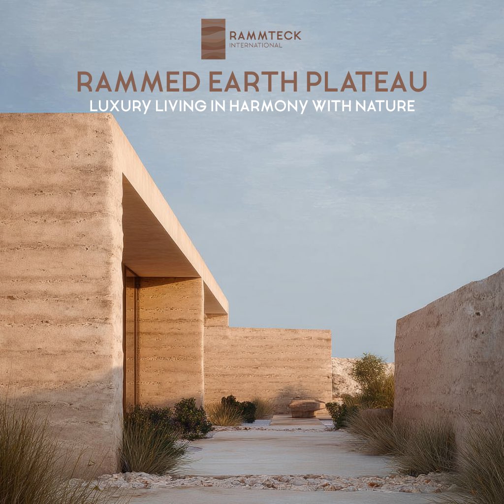 RAMMTECK's tweet image. Every exterior detail—from wall texture to planting choice—celebrates the harmony between human habitation and the desert’s enduring beauty, designed by RammteckInternational.
 
Rammteck.com
 
#eartharchitecture #sustainableconstruction #sustainablearchitecture