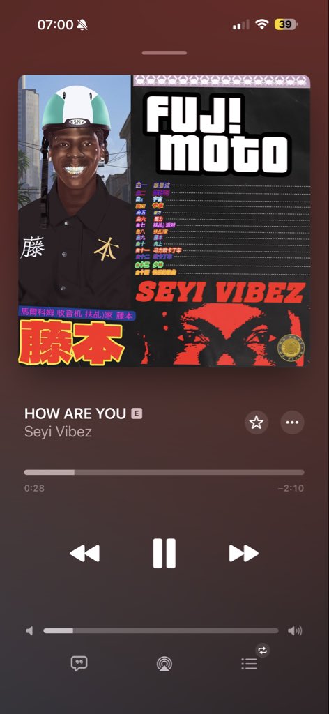 Seyi Vibez just dropped a new song “How are you”. Loseyi no dey disappoints 🔥🔥