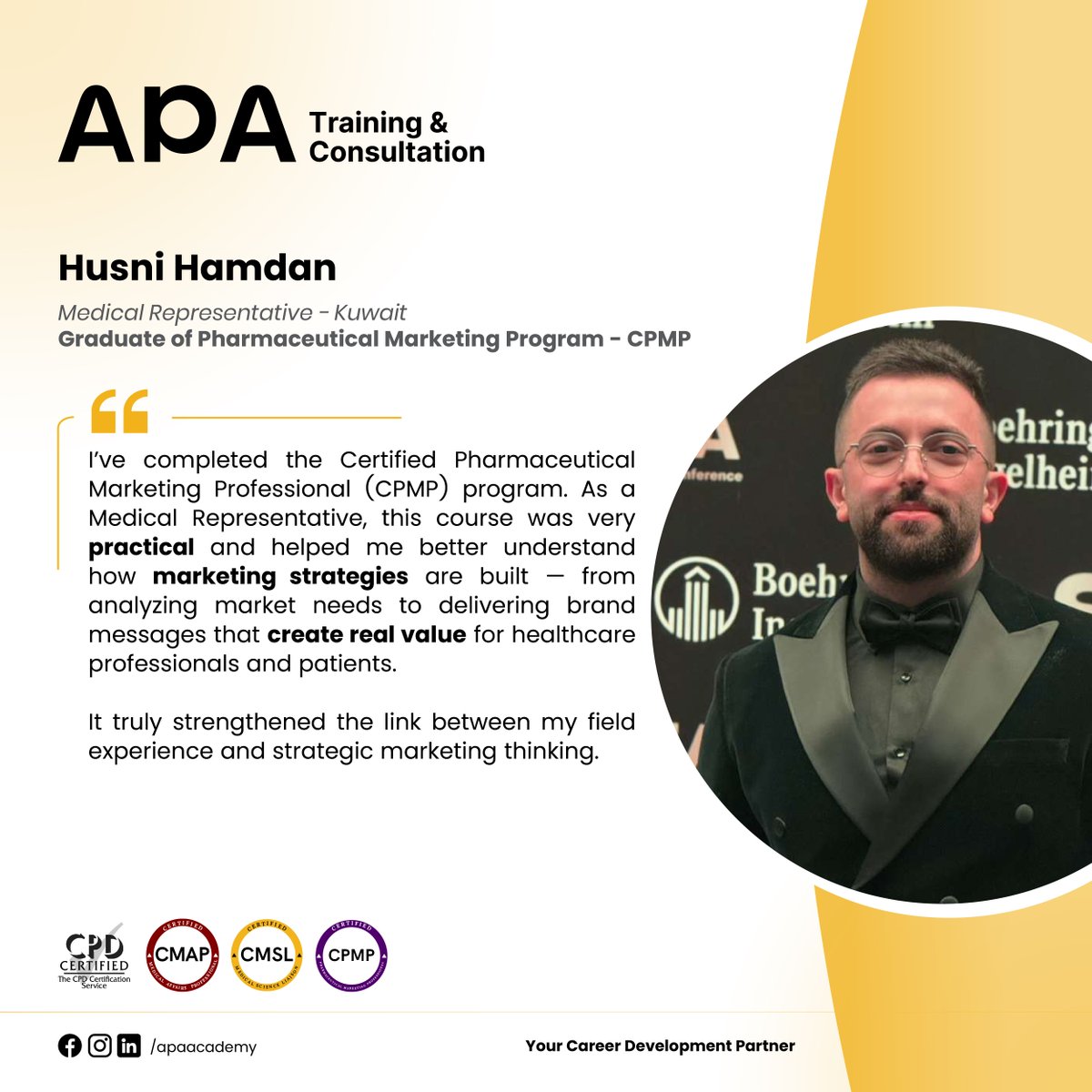 Academy Of Pharmaceutical Affairs (APA) tweet media