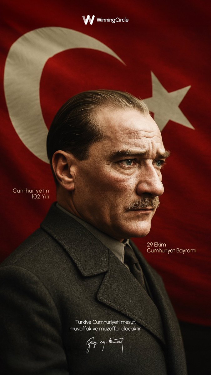 Cumhuriyetimizin 102. yılı kutlu olsun!

Ulu Önder Mustafa Kemal Atatürk başta olmak üzere, bu toprakları bize vatan yapan tüm kahramanları saygı, minnet ve özlemle anıyoruz.

Yaşasın Cumhuriyet!