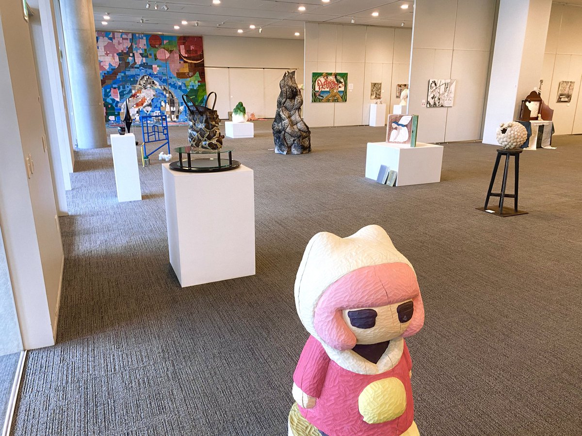 \40年だョ!/全員集合 みなみのエトセトラ…
始まりました〜！美術って楽しくて可愛くて格好良いが清水マリナートに集結してます。🌊🌊🌊