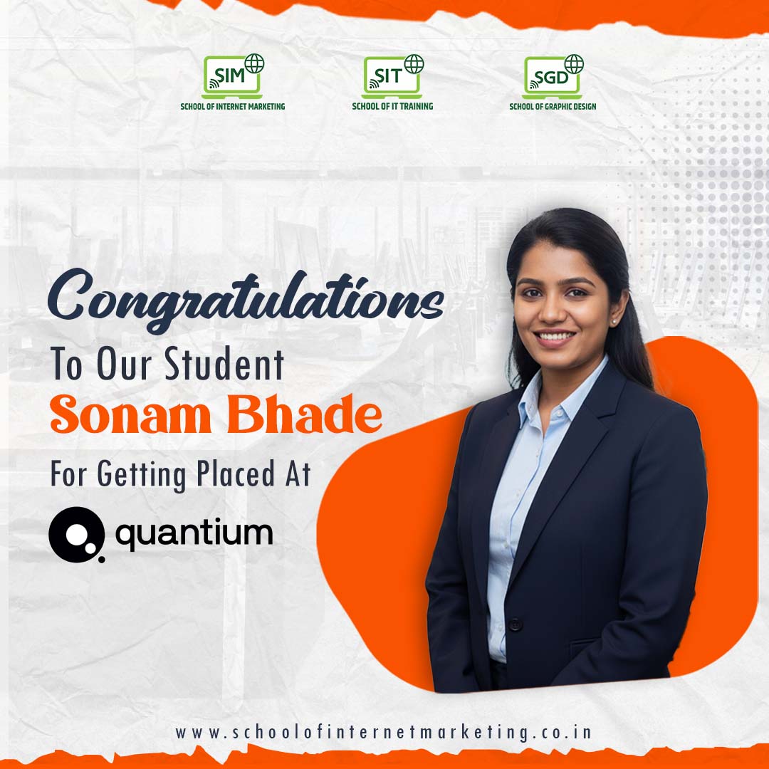 SIT_SchoolofIT's tweet image. 🌟 Congratulations To Our Talented Student Sonam Bhade For Getting Placed At Quantium !
🎉Your Dedication And Hard Work Have Truly Paid Off. 💼
🌟We’re So Proud To See You Shine Bright In Your Career Journey! 
#DataScience #datasciencejobs