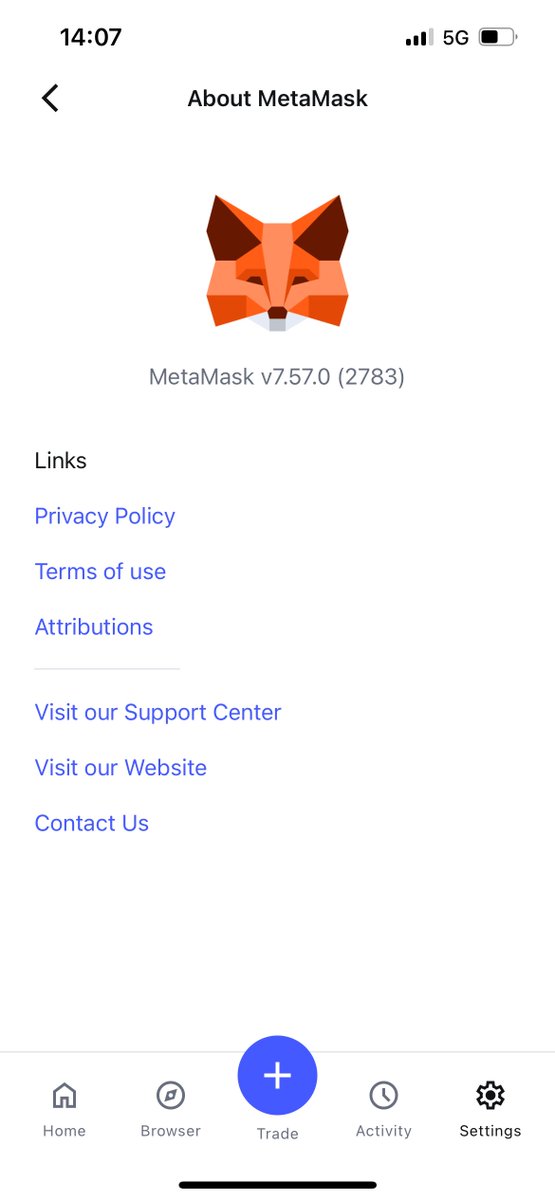 Ckr04579537's tweet photo. @MetaMask Why can't I see the "Rewards" section even after updating to the latest version? https://t.co/JeTge9WoAw