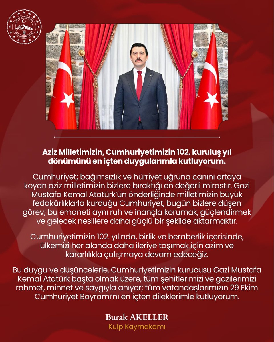 Kulp Kaymakamlığı tweet media