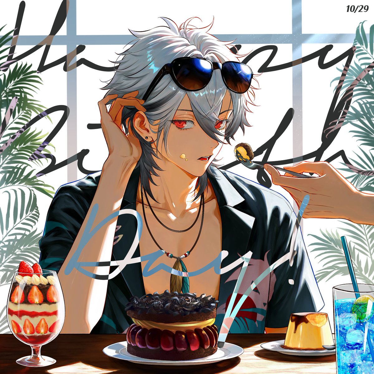 Leave_the__Gun's tweet image. 쿠츠지 군의 생일을 축하합니다~~~