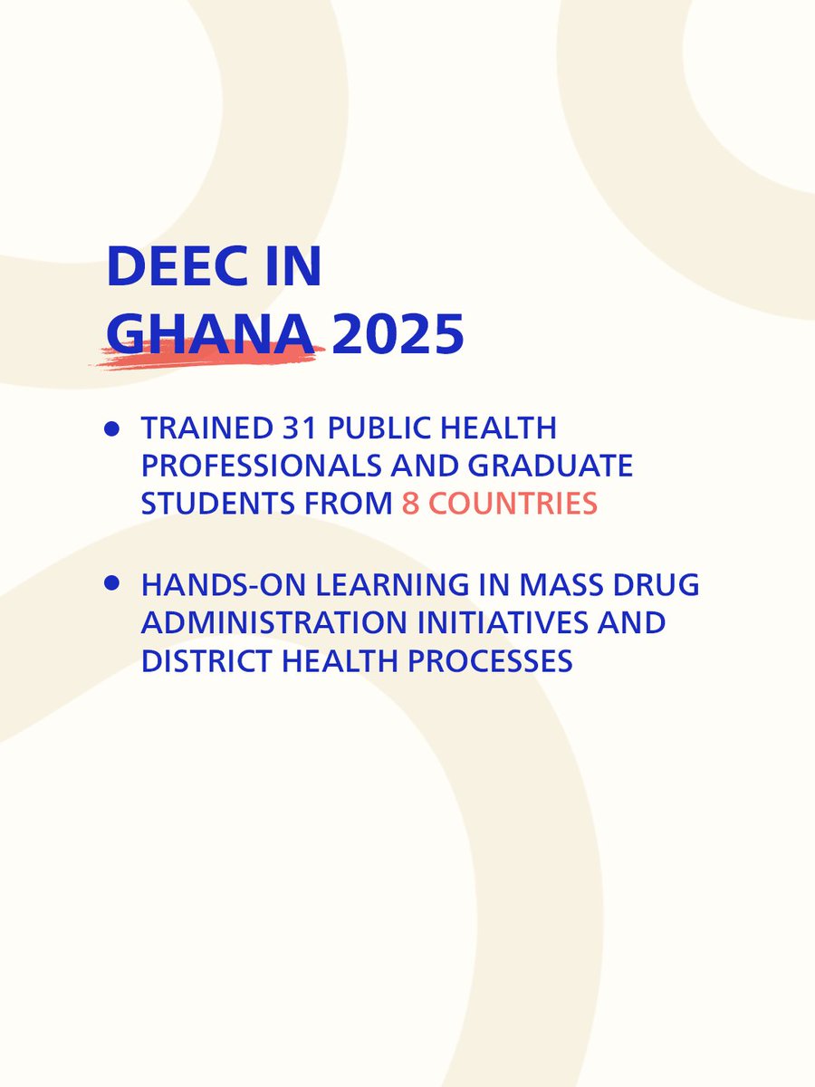 GLIDE_AE's tweet image. The Disease Elimination &amp;amp; Eradication Course (DEEC) empowers the next generation of global public health leaders. We've trained 160+ experts from 35 countries (Abu Dhabi, Rwanda, Ghana, &amp;amp; more) to strengthen capacity worldwide.

#GLIDE #GLIDEImpact #GlobalHealth #HealthForAll