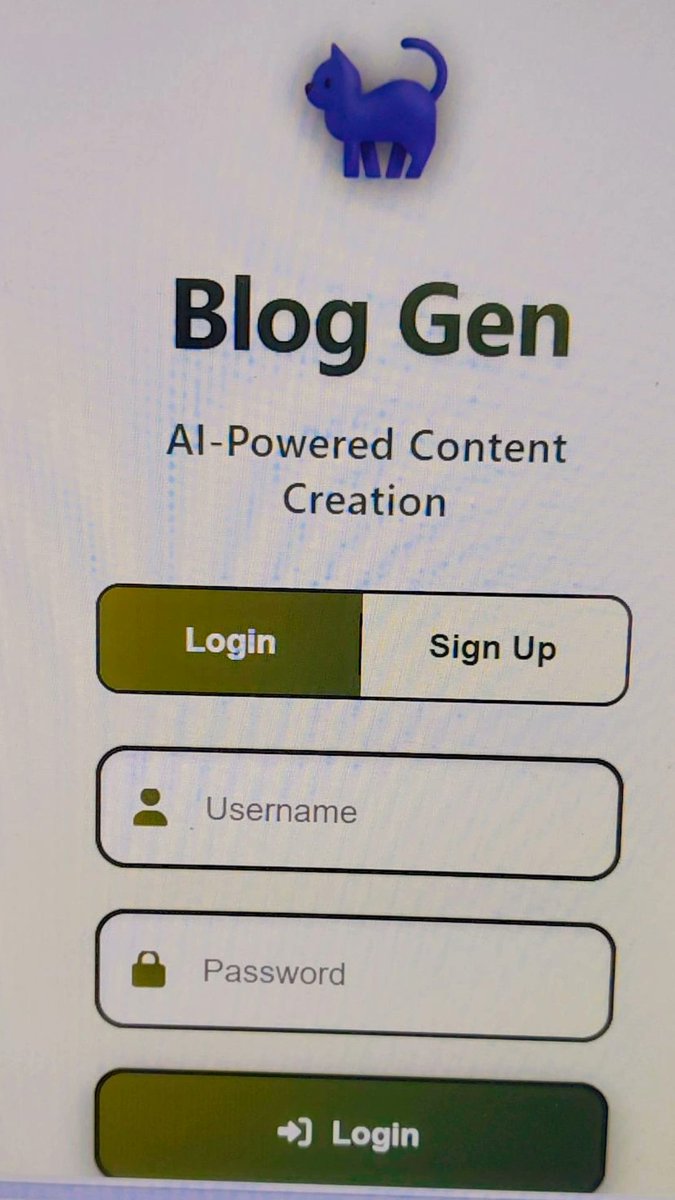 DK_Coder_Girl's tweet image. Finished my GenAI case studies + training 🙌
Ended up creating Blog Gen — your AI buddy for blog writing 📝💡
#GenAI #AIProjects #ContentCreation