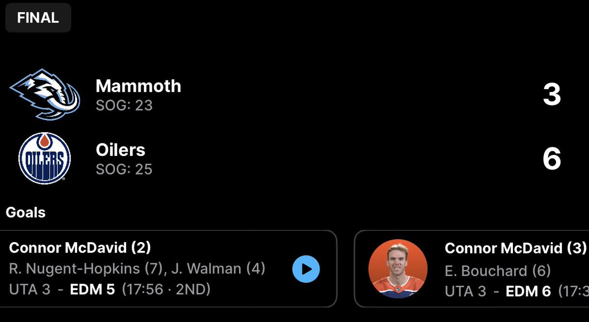 Let’s check in on the Oilers