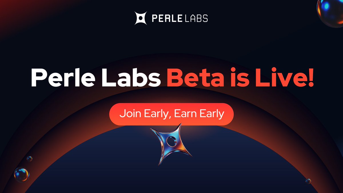 flipper9o's tweet photo. PerleLabs ~ Apply for Beta Program! @PerleLabs 

✨ Limited whitelist for early pioneers

✅ Go to https://t.co/kMEk6npejS…
• Connect your X and Discord Account
• Submit Wallet and Proof of Contribution https://t.co/2VyQuA6E4J