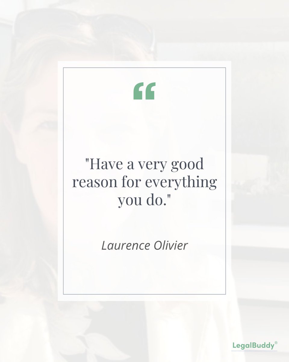 law4onlinebiz's tweet image. &quot;Have a very good reason for everything you do.&quot; – Laurence Olivier

My reason? To help women achieve financial independence, so no one has to rely on anyone else for security.

Build your business wisely. Protect it legally. Own your freedom.

#EntrepreneurLife #MindsetMatters