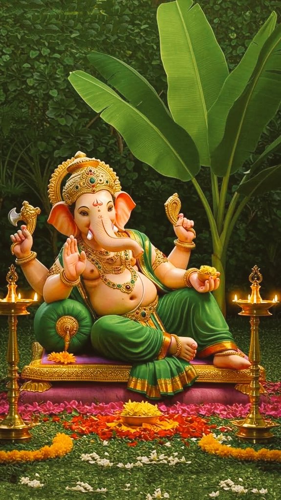 हर दिन हम अपने जीवन के पन्ने पर कुछ नया लिखते हैं, जो सीखते या खोते हैं। हम अपना बही खाता कैसा तैयार करें यह काफी हद तक हम पर निर्भर करता है।

विघ्न हरें, मंगल करें, पूर्ण करें हर काम।
करती हूँ हर काम शुरू, ले गणपति का नाम।।
- सुनीता पाण्डेय 'सुरभि'°