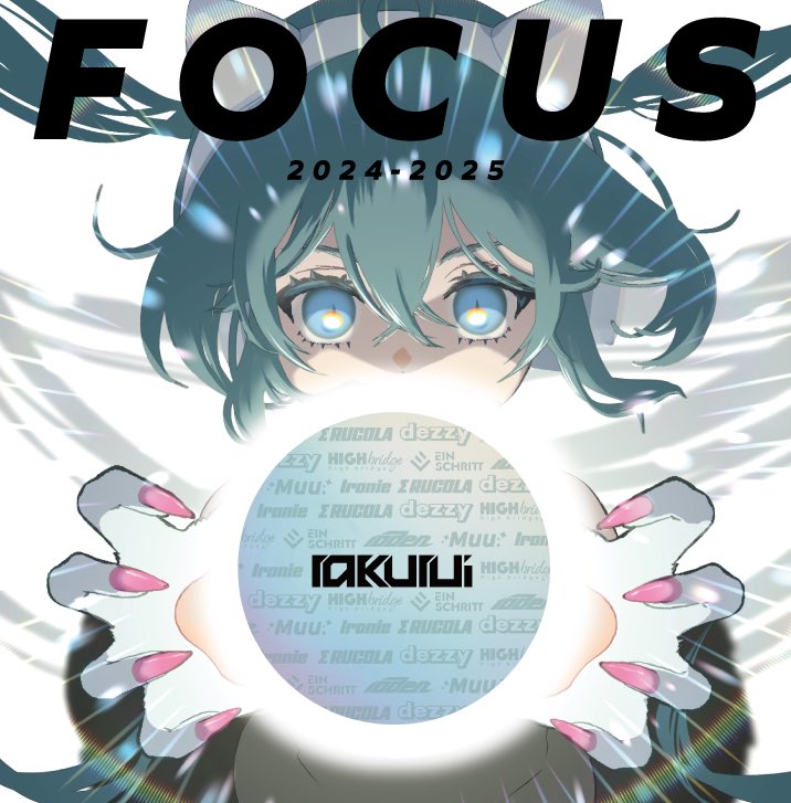 ⚡️Info.⚡️

名前にボーマス配置記載しました！
新譜出るよ🔥 #ボーマス61

FOCUS 2024-2025
(フォーカスニーヨンニーゴ)

よろしくお願いします！