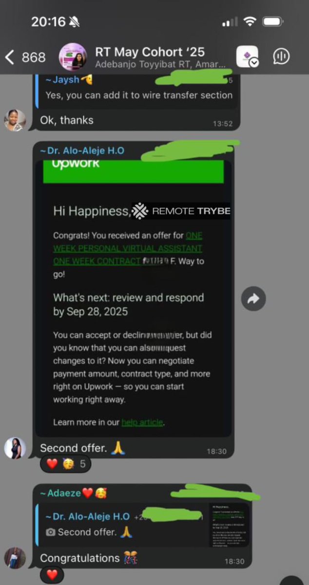 remotetrybe's tweet image. 𝐀𝐧𝐨𝐭𝐡𝐞𝐫 𝐃𝐨𝐥𝐥𝐚𝐫 𝐩𝐚𝐲𝐢𝐧𝐠 𝐉𝐨𝐛 𝐒𝐞𝐜𝐮𝐫𝐞𝐝💃🏽. 𝐖𝐡𝐨&apos;𝐬 𝐫𝐞𝐚𝐝𝐲 𝐭𝐨 𝐣𝐨𝐢𝐧 𝐭𝐡𝐞 𝐝𝐨𝐥𝐥𝐚𝐫 𝐠𝐚𝐧𝐠𝐬 𝐧𝐨𝐰? 𝐃𝐨𝐨𝐫𝐬 𝐚𝐫𝐞 𝐬𝐡𝐮𝐭𝐭𝐢𝐧𝐠 𝐬𝐨𝐨𝐧. 
#Remotetrybe #chioma #GMCT #Bokku #Upwork #remotejobs #Internationaljobs #Dollar