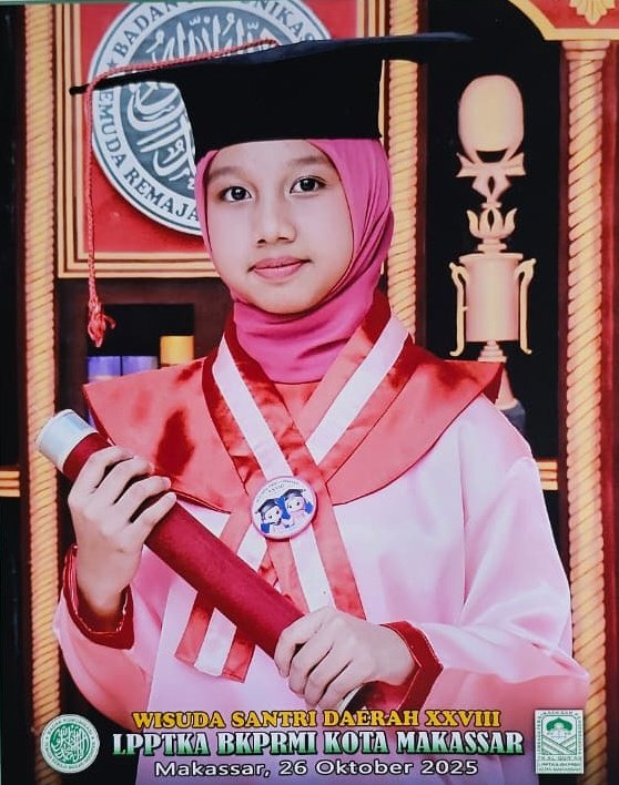 putranox's tweet image. youtu.be/00NoSK45vkg?si…

Good job adek Nay, santri terbaik 1 nilai tertinggi se-Kota Makassar tahun 2025