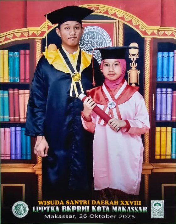 putranox's tweet image. youtu.be/00NoSK45vkg?si…

Good job adek Nay, santri terbaik 1 nilai tertinggi se-Kota Makassar tahun 2025