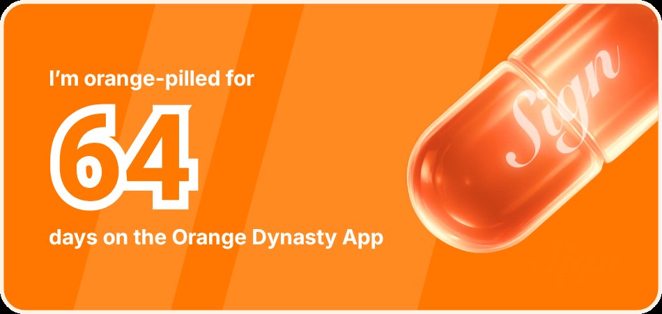 Excel2k25's tweet image. I&apos;ve been Orange-Pilled and Seeing Signs for 64 days 👀🧡🐉.

Join the app and be a better version of yourself!

orange.sign.global/app?user=S5RY3…