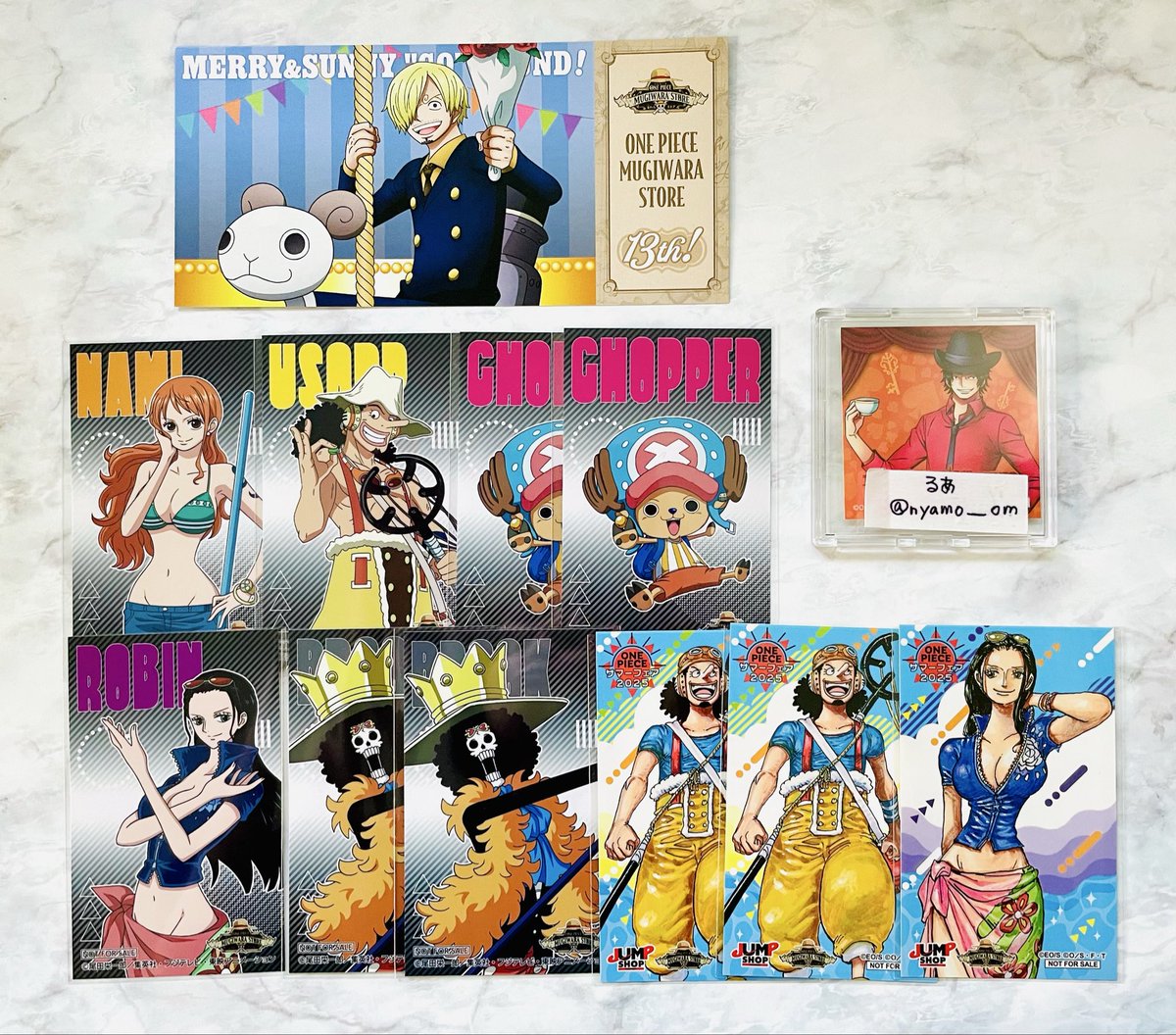 Happy Birthday ブロマイドセット 2点 ピンズ付き ゾロ サンジ Idios 2nd Anniversary】ブロマイドセット｜にじさんじオフィシャルストア