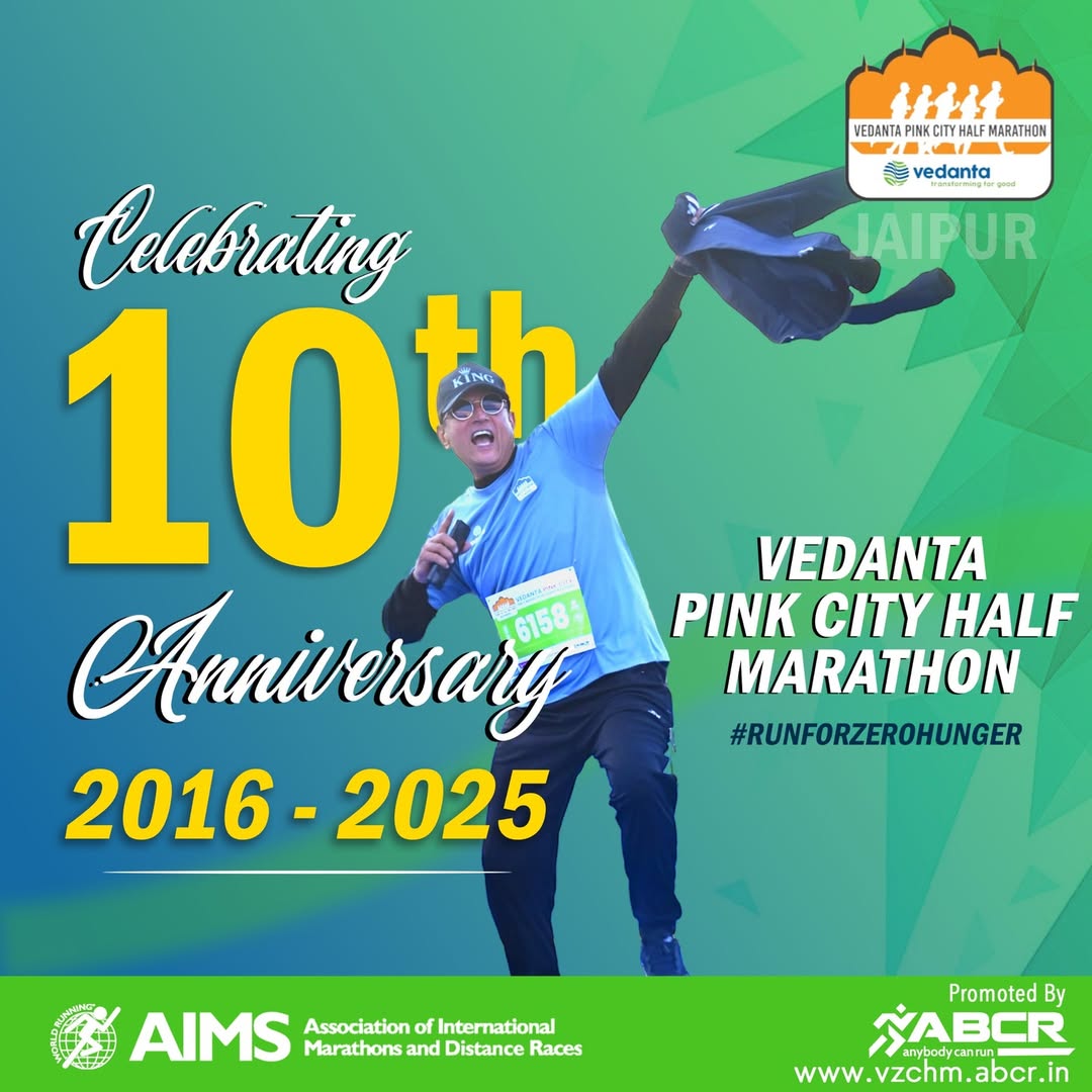Vedanta Pink City Half Marathon tweet media