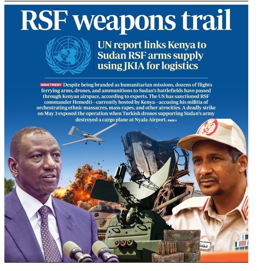 _James041's tweet image. Read frame one, connect it with frame two, three and four.

Then you will understand how the Sugoi thug is involved in the Sudan genocide.

This thug has completely destroyed our international relations.

Kenyans MUST come out and take back their country from a totalitarian.…