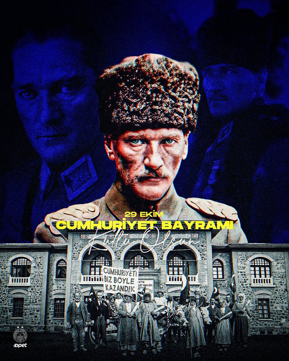 Sonsuza dek Ata’mızın izinde,
Cumhuriyetle yaşa!

29 Ekim Cumhuriyet Bayramımız kutlu olsun! 🇹🇷