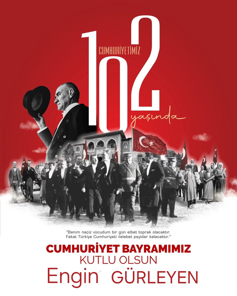 🇹🇷 #YaşasınCumhuriyet