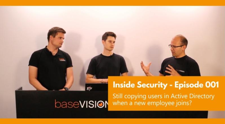 basevision's tweet image. Still creating AD users manually? 
Janic Verboon, Nicola Suter &amp;amp; Thomas Kurth talk in Inside Security Ep. 001 about automating user onboarding with Microsoft to boost security &amp;amp; efficiency.

youtube.com/watch?v=xqa8Un…

#MicrosoftEntraID #EntraID #SecureOnboarding