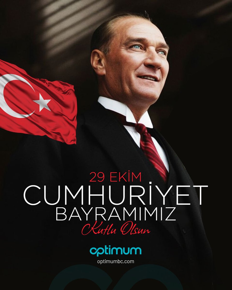 Cumhuriyetimizin 102. yılını gururla kutluyoruz.

Özgürlüğün, eşitliğin ve çağdaşlığın temellerini atan Gazi Mustafa Kemal #Atatürk başta olmak üzere, bu vatan için mücadele eden tüm kahramanlarımızı rahmet ve minnetle anıyoruz.

#29EkimCumhuriyetBayramı’mız kutlu olsun. 🇹🇷
