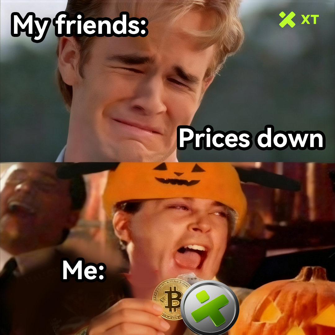 XTexchange's tweet photo. 💀 Market’s spooky?
ME: “HODL BTC &amp; XT.”
Simple. Legendary. 🕸️
#XTHalloween #Halloween2025 #XT #HODL https://t.co/oWrxaflKih