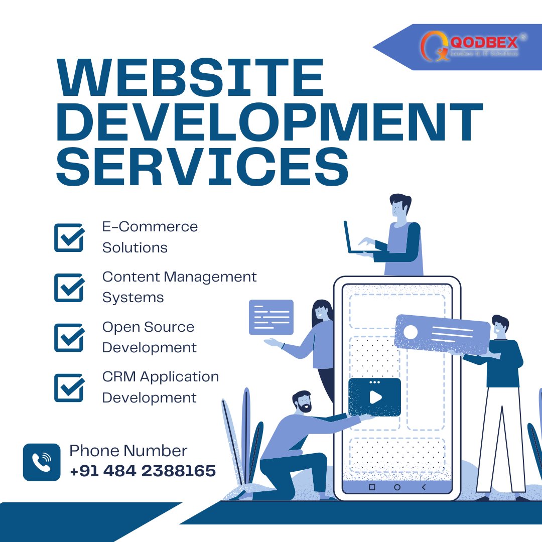 qodbex's tweet image. 🌐 Build a website that drives growth with Qodbex!

✅ E-Commerce
✅ CMS
✅ Open Source Dev
✅ CRM Apps

Your business deserves a high-performance web solution.

🌍 qodbex.com

#WebDevelopment #Qodbex #DigitalTransformation #TechSolutions