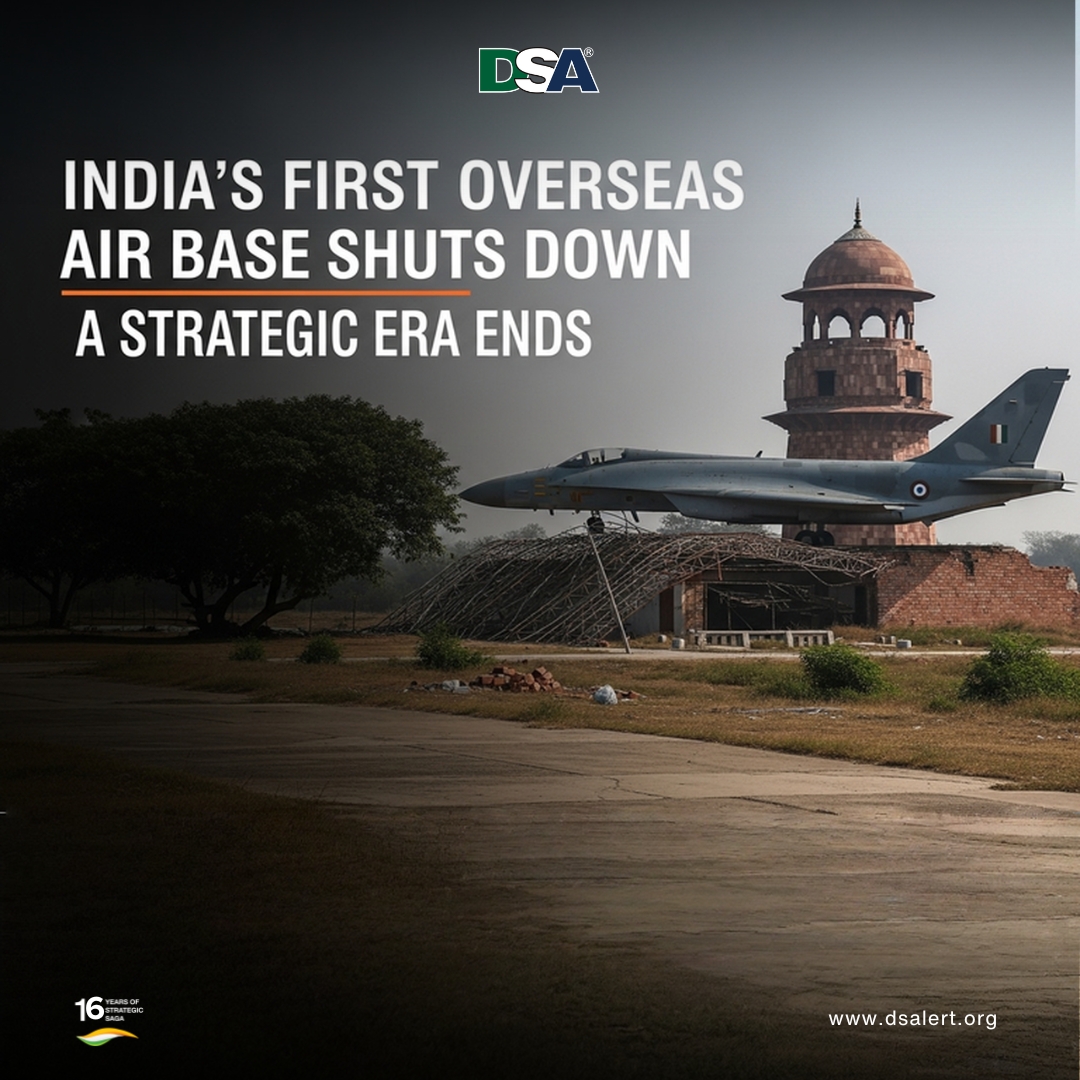 India’s First Overseas Air Base Shuts down a Strategic Era Ends
After 25 years, Ayni Air Base in Tajikistan India’s only overseas military outpost has gone silent. Once a symbol of India’s strategic reach into Central Asia, its closure marks the end of an era in India’s