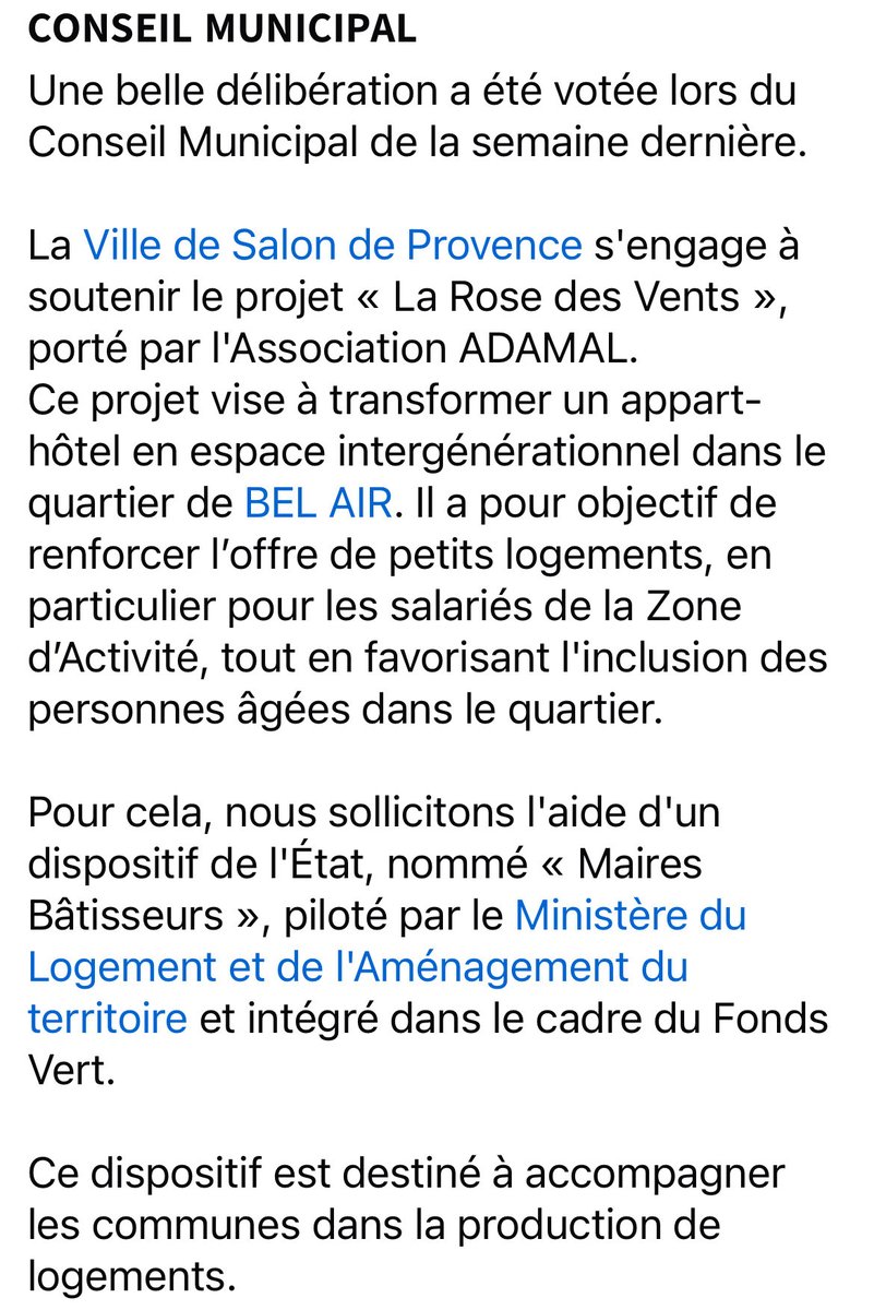MichelRouxSalon's tweet image. #Logement #Intergénération #SalonDeProvence