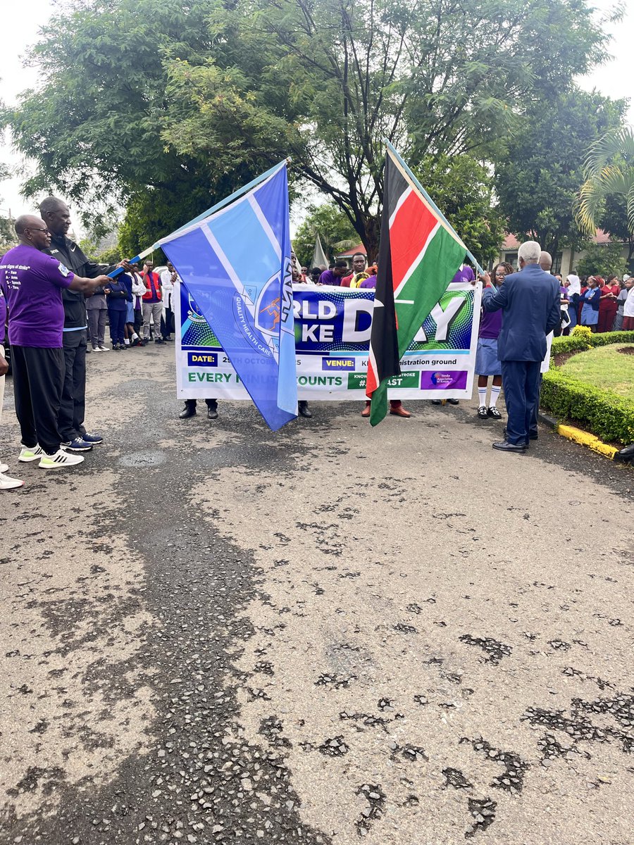 KNH_hospital's tweet image. Today, KNH joins the world in marking #WorldStrokeDay 
Let’s remember ,recognizing stroke signs early and acting FAST can save lives.
Face drooping. Arm weakness. Speech difficulty. Time to call for help!
#ActFAST #KNHCares #StrokeAwareness
#KNHInakujali