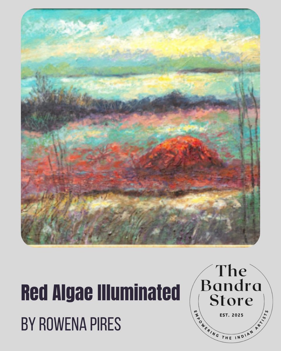 TheBandraStore's tweet photo. Rowena Pires captures the harmony of emotion &amp; nature through her artwork. Inspired by Goa’s shores &amp; Van Gogh, her art celebrates beauty in simplicity. 

https://t.co/xtVYMhMIQX empowers Indian artists with online visibility, connecting creators with art lovers &amp; buyers.

#Art https://t.co/yVnjJSn1TD