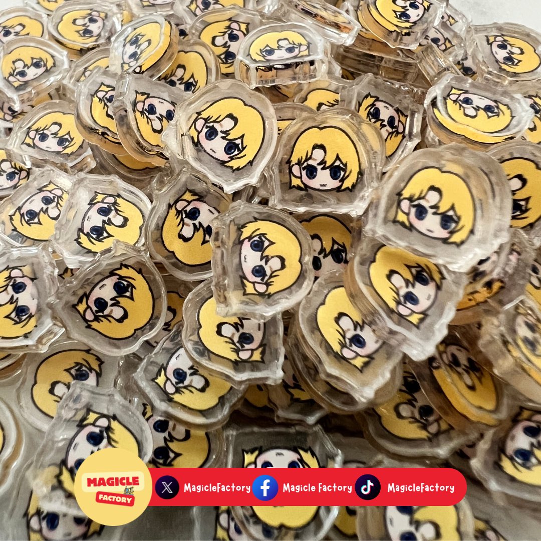 MagicleFactory's tweet image. งานผลิตอะคริลิคจิ๋ว 💕
#รับผลิตงานอะคริลิค สอบถามเข้ามาได้เลยน้า☺️

#สแตนดี้อะคริลิค #พวงกุญแจอะคริลิค #รับผลิตgiveaway #รับผลิตของแจก