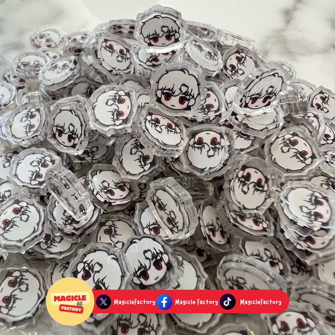 MagicleFactory's tweet image. งานผลิตอะคริลิคจิ๋ว 💕
#รับผลิตงานอะคริลิค สอบถามเข้ามาได้เลยน้า☺️

#สแตนดี้อะคริลิค #พวงกุญแจอะคริลิค #รับผลิตgiveaway #รับผลิตของแจก