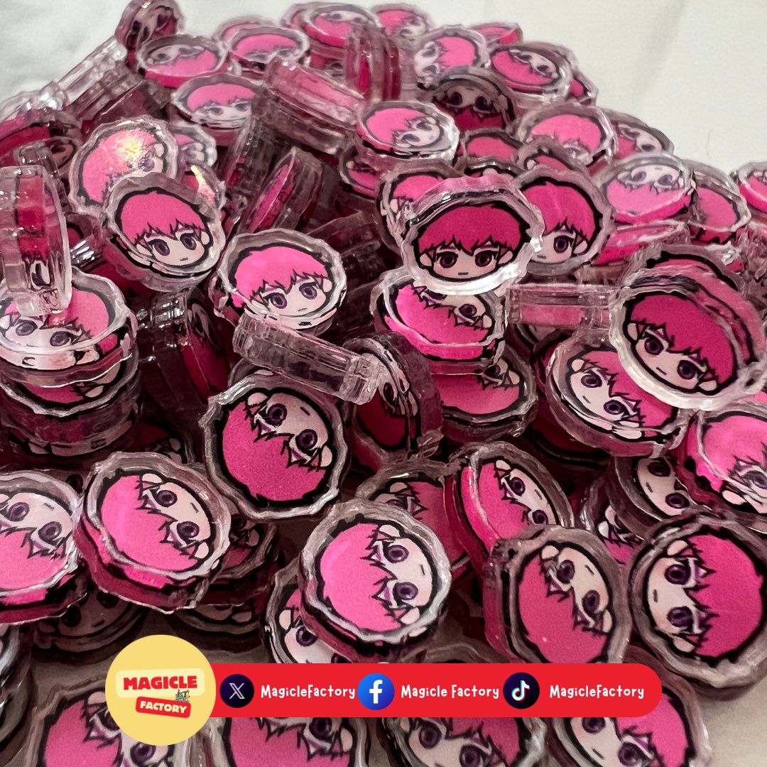 MagicleFactory's tweet image. งานผลิตอะคริลิคจิ๋ว 💕
#รับผลิตงานอะคริลิค สอบถามเข้ามาได้เลยน้า☺️

#สแตนดี้อะคริลิค #พวงกุญแจอะคริลิค #รับผลิตgiveaway #รับผลิตของแจก