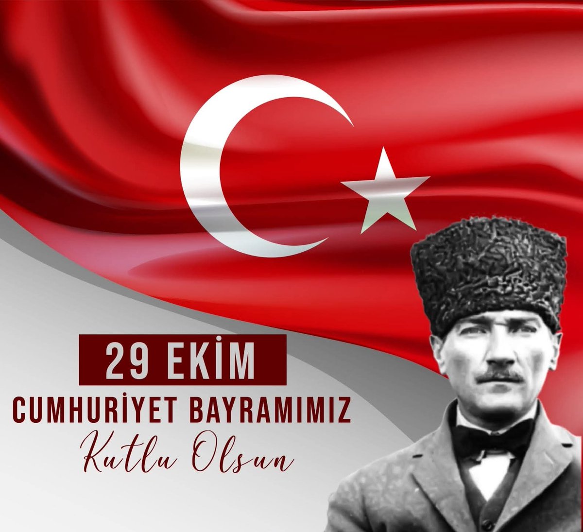 Cumhuriyetimizin 102.yılı Kutlu Olsun.
#yasasıncumhuriyet