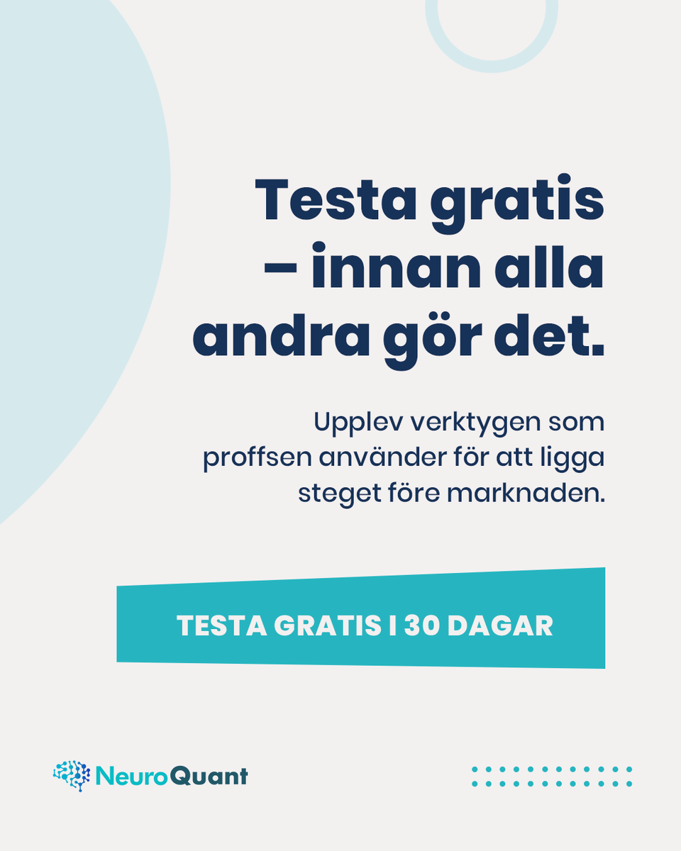 NeuroQuantNQ's tweet image. I åratal hade hedgefonderna övertaget – data, signaler och system som privata investerare bara kunde drömma om.
Inte längre.
NeuroQuant ger dig analysverktyg i institutionell klass, kvantitativa modeller och full transparens.
 ⚡ Testa gratis i 30 dagar

#NeuroQuant…