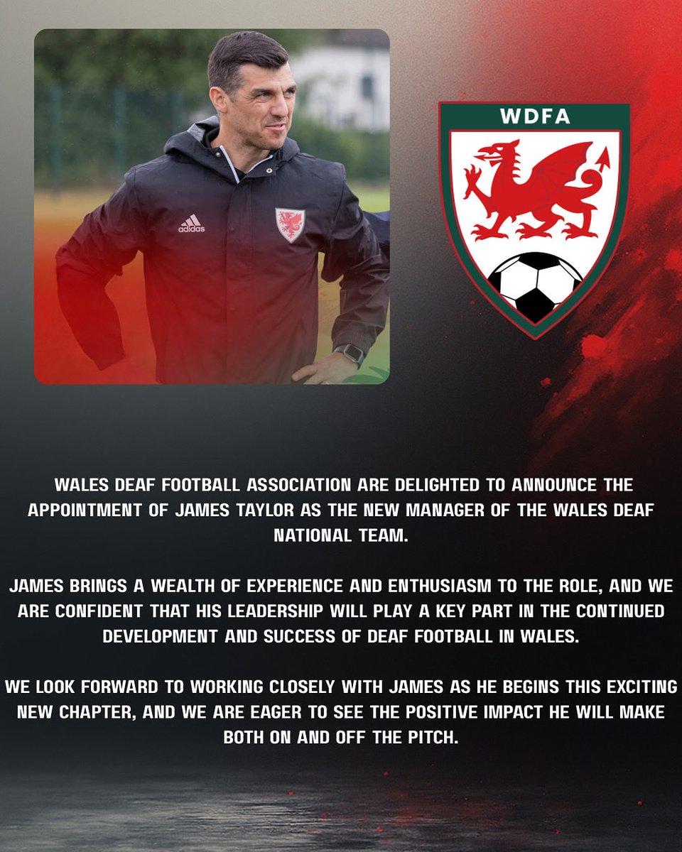 Wales Deaf Football Association tweet media