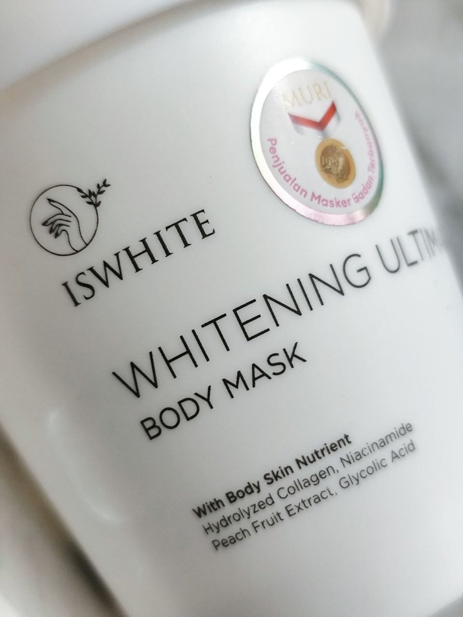 Aadoreitys's tweet photo. Guys, stop! Kalo lagi cari body mask yang beneran bikin cerah dan lembut, ISWHITE Whitening Ultimate Body Mask ini jagoan banget.

Ada Niacinamide, Collagen, Glycolic Acid, pokoknya combo mantap buat kulit glowing. Asli, worth to try! Kalo udah coba, spill di komen ya! 👇 https://t.co/qQ4jjIBK5u