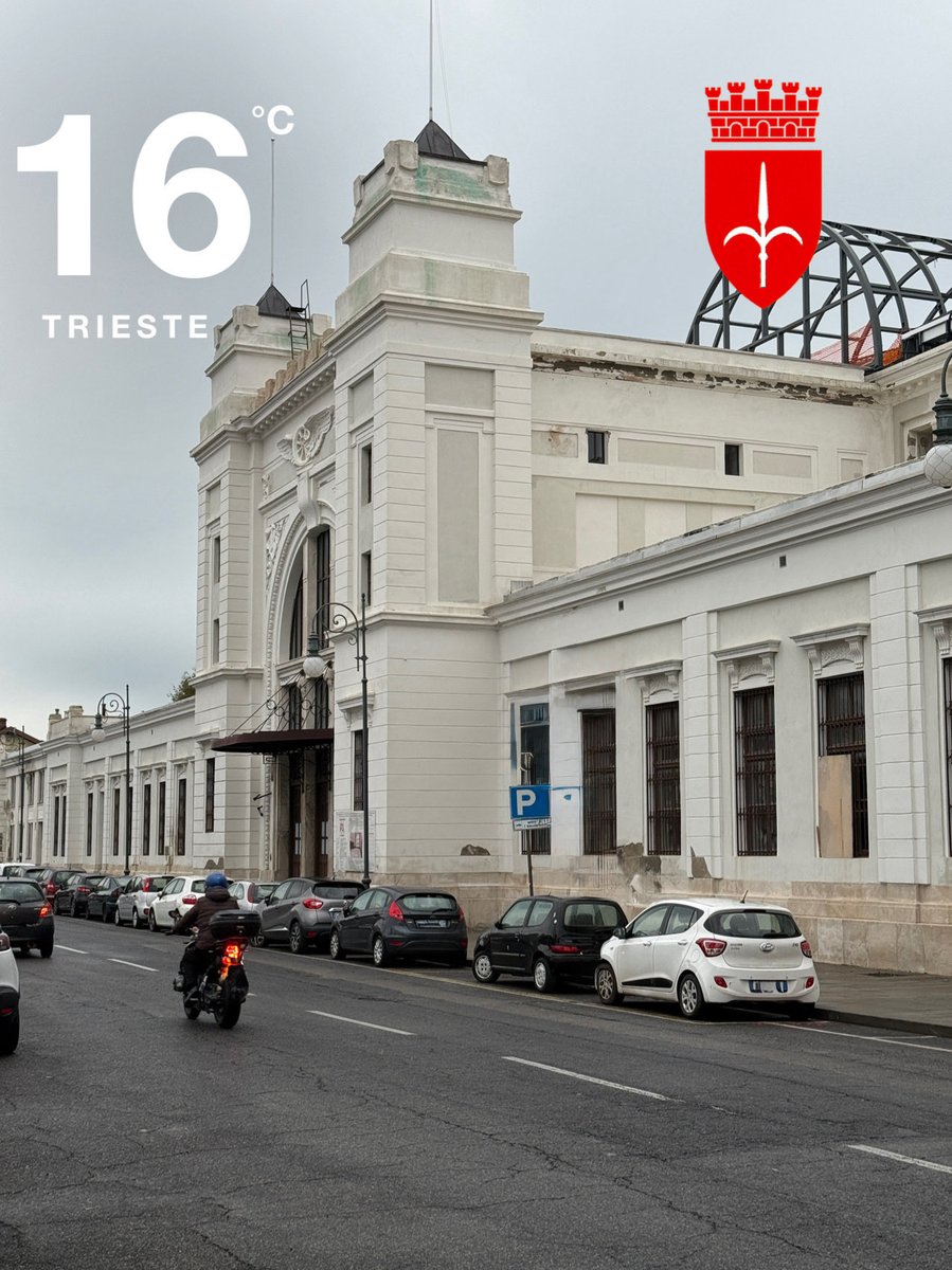 Buongiorno e buon mercoledì #Trieste ☁️