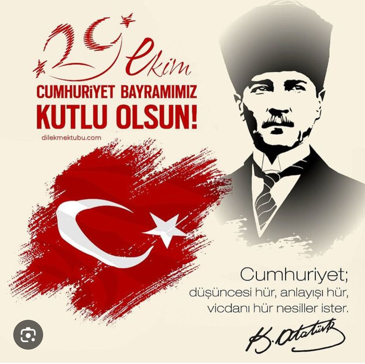 Efendiler yarın cumhuriyeti ilan edeceğiz!