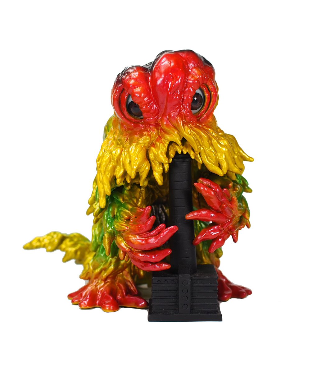 ヘドラ 上陸期 1970 オマージュ メタリック Ver. 煙突ヘドラ 上陸期 1970 オマージュ メタリックVer販売中！ 目を惹く