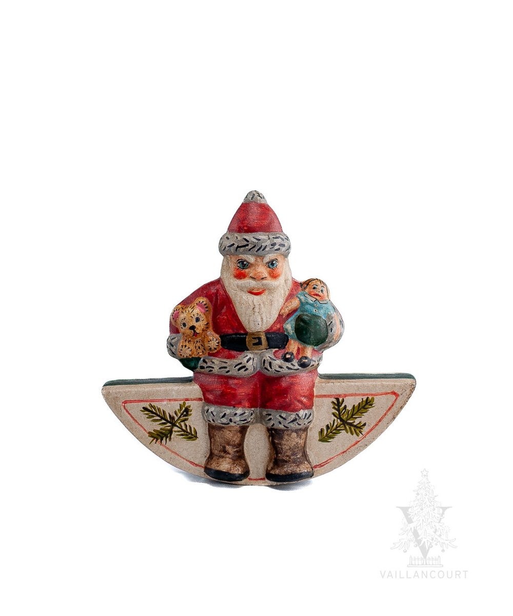 From the Museum Vault: Vaillancourt Collection Santa on a Moon Rocker

valfa.com/shop/vaillanco…