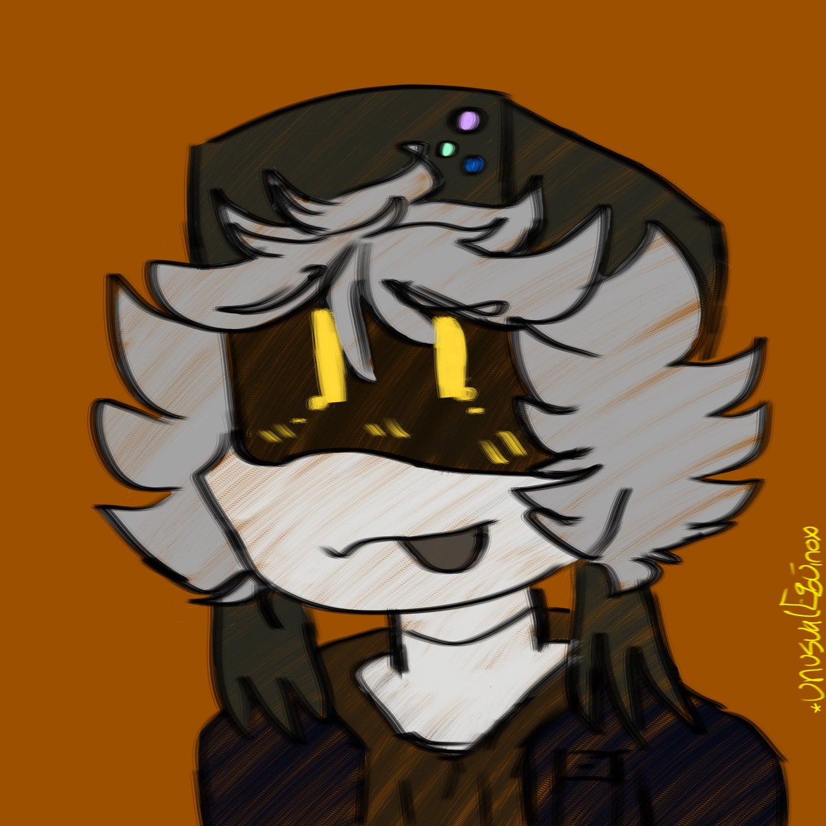 unusualEquinox's tweet image. I dont post art often, or draw often but I felt pretty proud of this piece and wanted to show it off 💛

I really liked this brush a lot honestly
#murderdrones #murderdronesocs