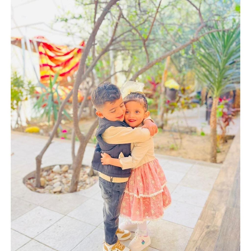 basilabuyaqub's tweet image. *🚨#Urgent.. The twins Sham and Yahya Amin Abu Dalal were killed by Israel along with their parents in the bombing of their home in the Nuseirat camp in the central Gaza Strip.*

*There is no power nor strength except with God, the Most High, the Almighty.*