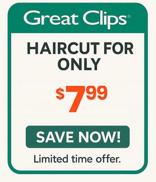 Great Clips Coupons NJ 2026 tweet media